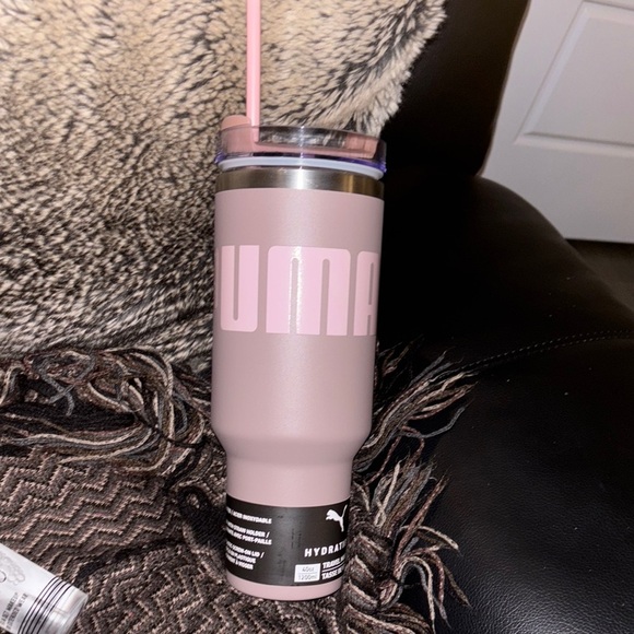 Puma Brown Water Bottle Thermos for Dining - Picture 2 of 8